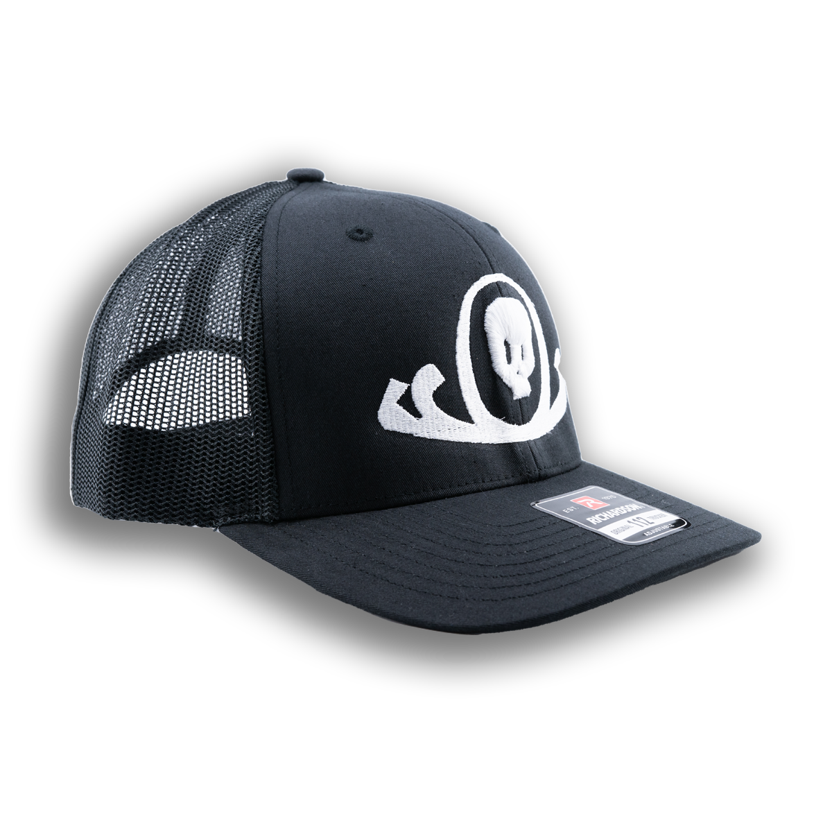 Trucker Hat - Skull Front Logo Side - Richardson 112 – Doctor Trucker Hat - Skull Front Logo Side - Richardson 112 – Doctor