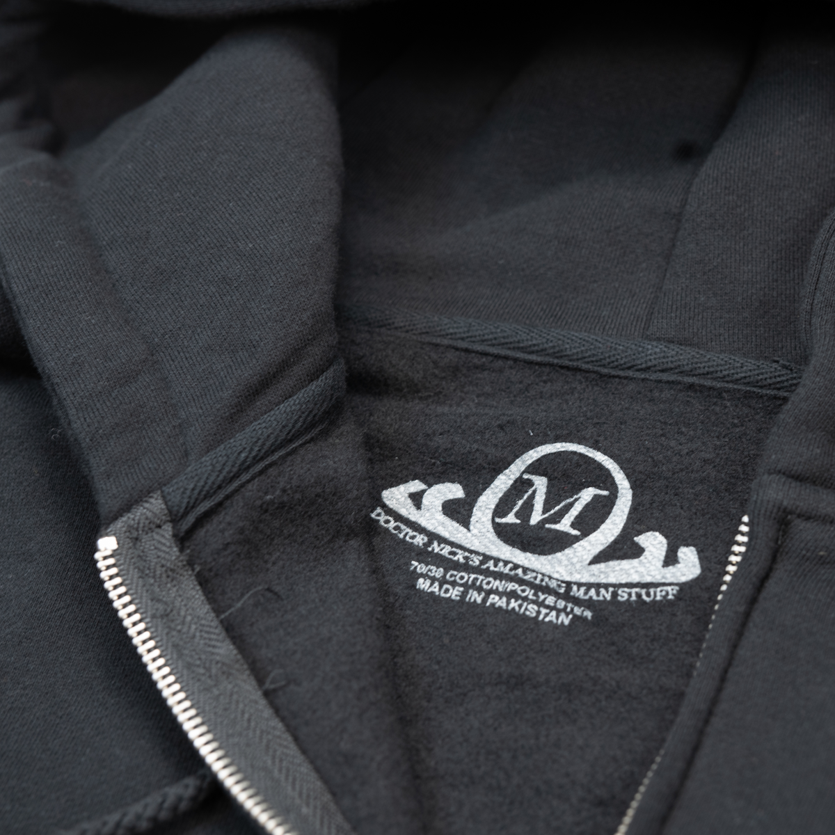 Zip Up Hoodie - Skull Front - Logo Back – Doctor Nick's Amazing Zip Up Hoodie - Skull Front - Logo Back – Doctor Nick's Amazing