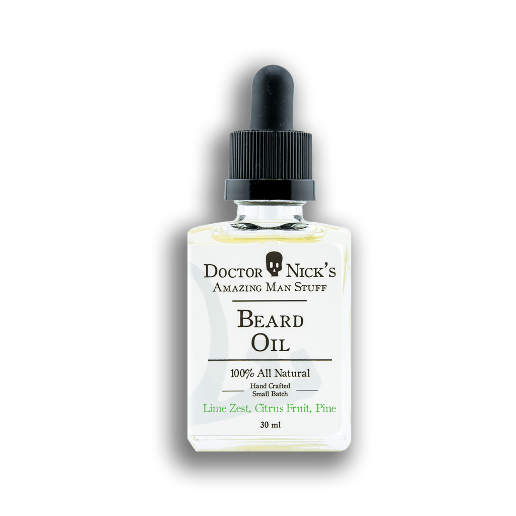 Beard Oil - Lime Zest, Citrus Fruit, Pine - No. 7