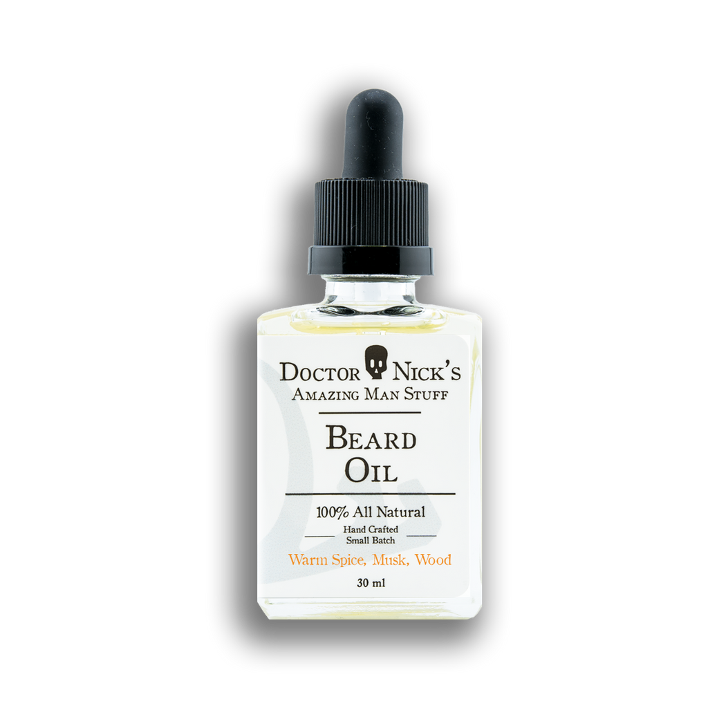 Beard Oil - Warm Spice, Musk, and Wood - No. 18