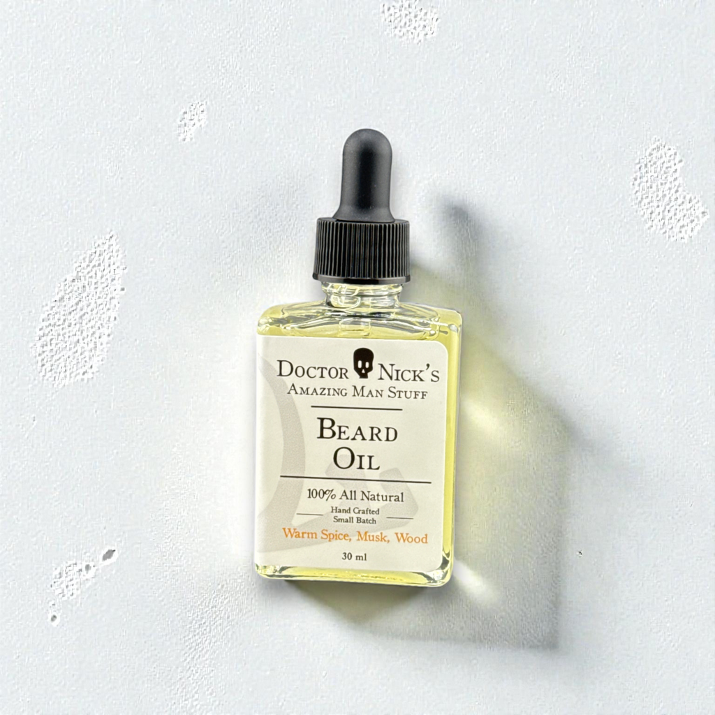 Beard Oil - Warm Spice, Musk, and Wood - No. 18