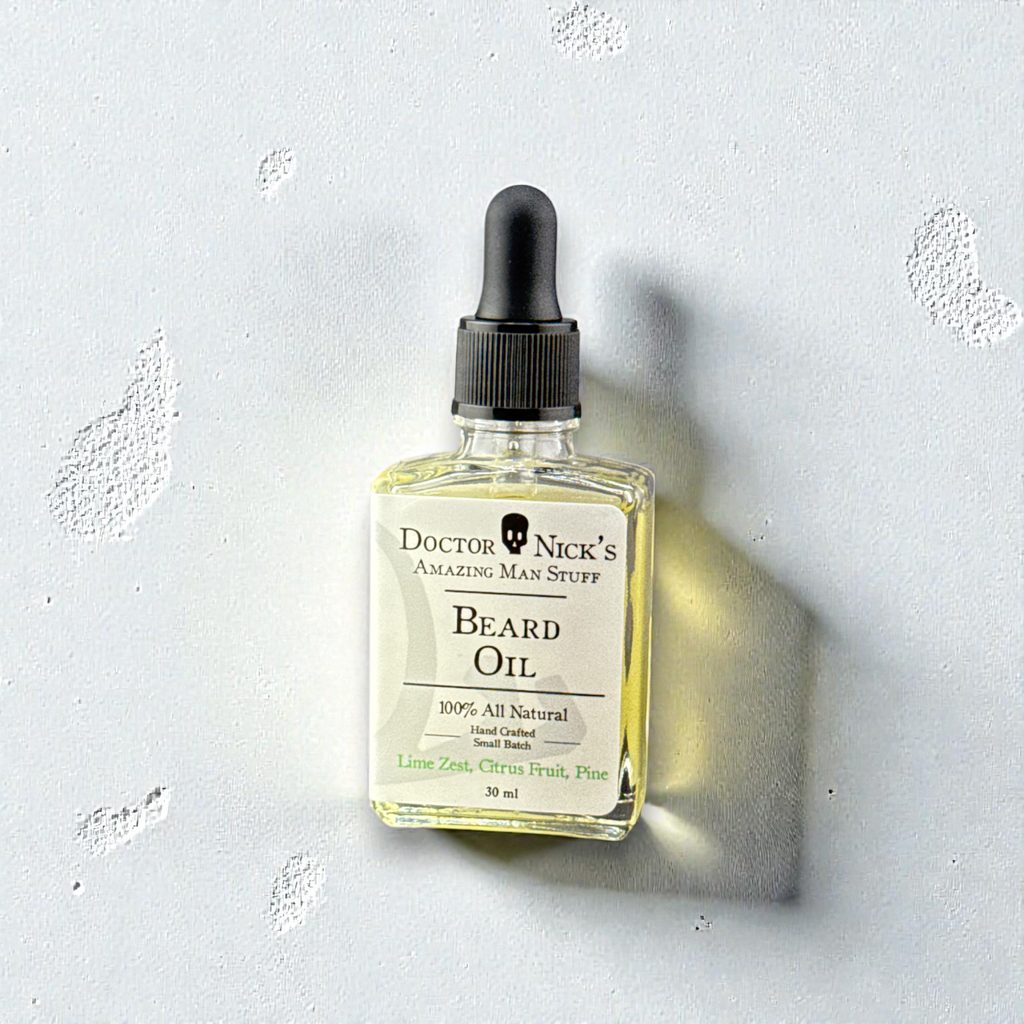 Beard Oil - Lime Zest, Citrus Fruit, Pine - No. 7