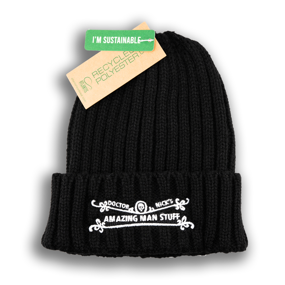 Beanie Logo Front Doctor Nick's Amazing Man Stuff