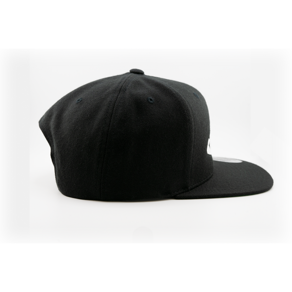 Straight Rim Hat - Skull Front Logo Side - Yupoong 6089