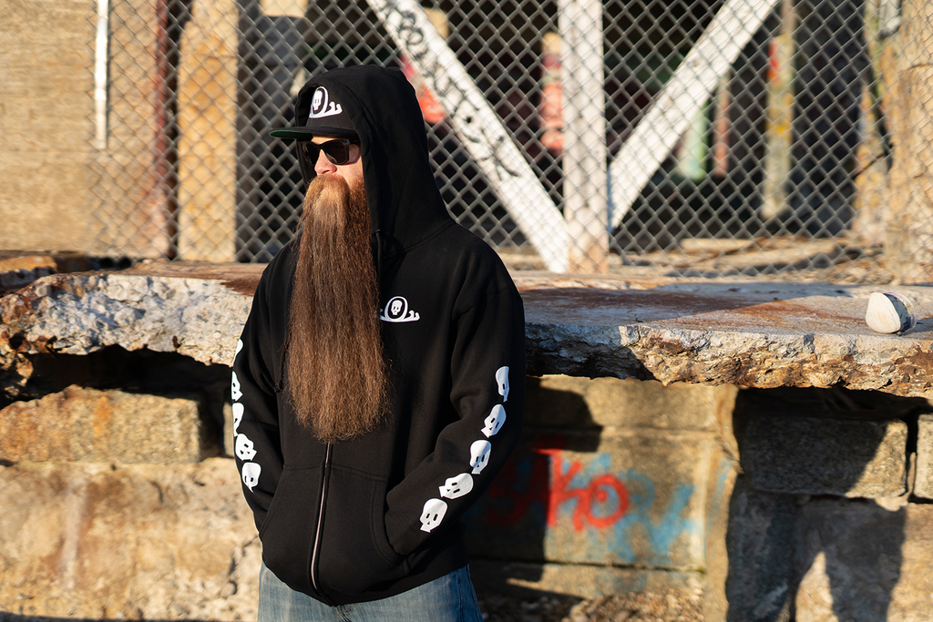 Zip Up Hoodie - Skull Front - Logo Back – Doctor Nick's Amazing Zip Up Hoodie - Skull Front - Logo Back – Doctor Nick's Amazing